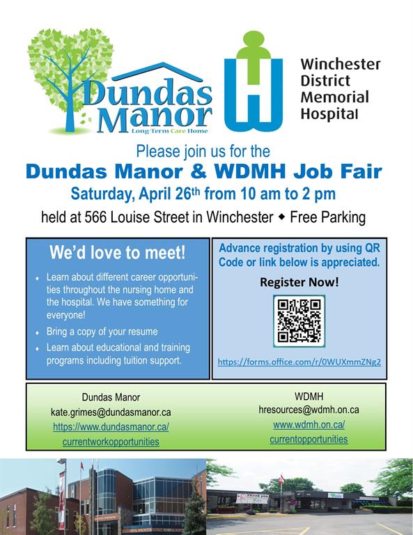 Flyer for Job fair